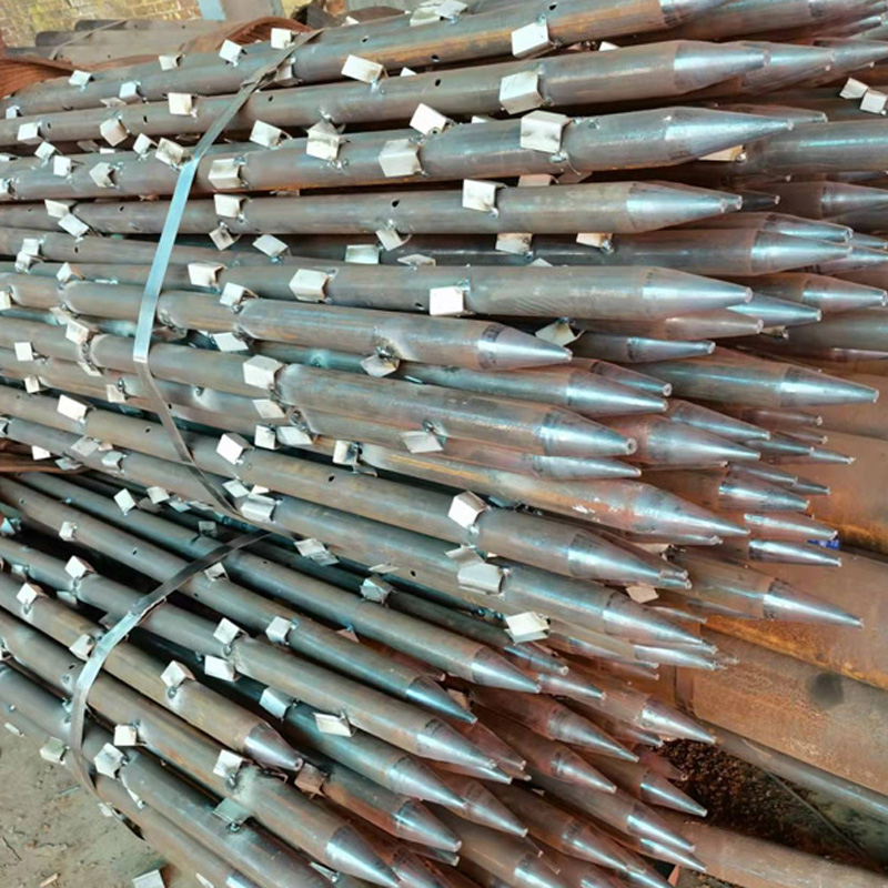 法库倒刺超前小导管